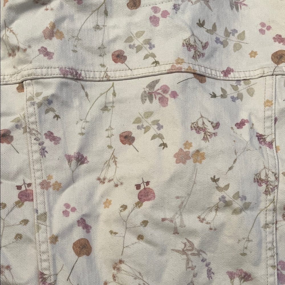 Joe's The Boyfriend Floral Denim Jacket - Picture 14 of 14